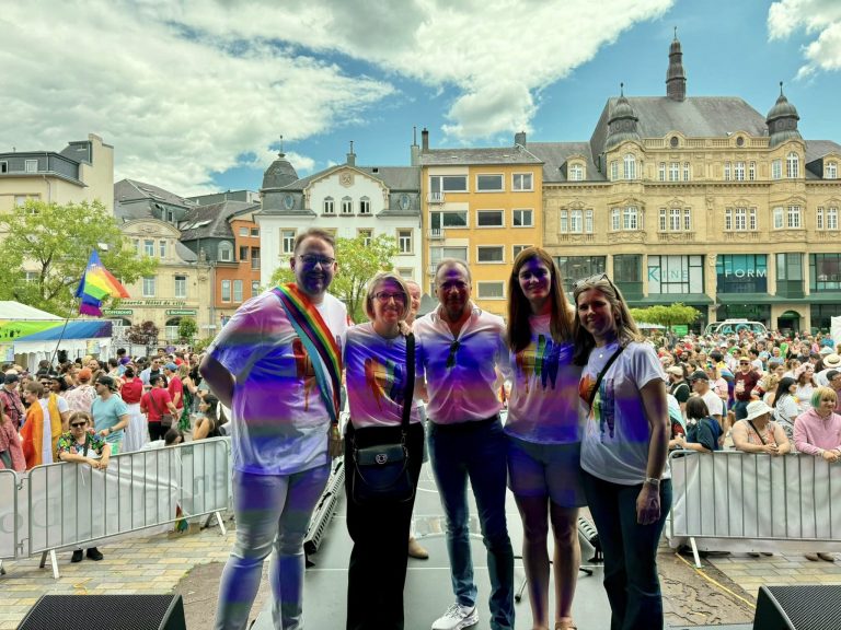 CSV leadership support for the parade